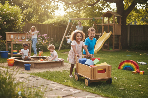 Nostalgisch houten speelgoed en de terugkeer naar de basis